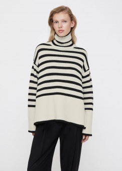 Totême Tröja Signature Stripe Turtleneck